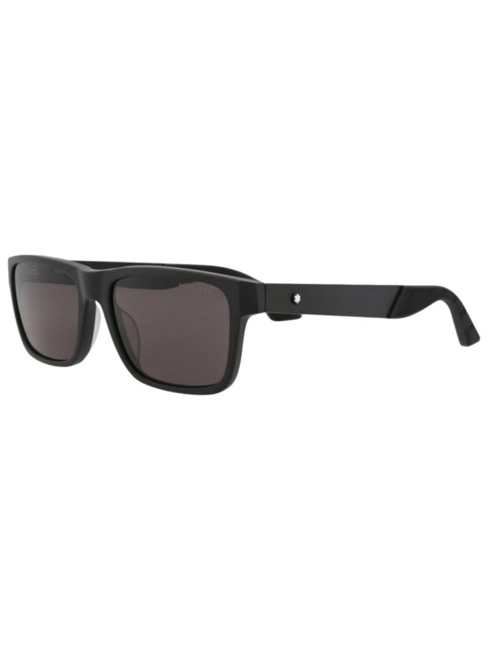 New Montblanc Mens Square/Rectangle Black Black Grey Fashion Designer Sunglasses